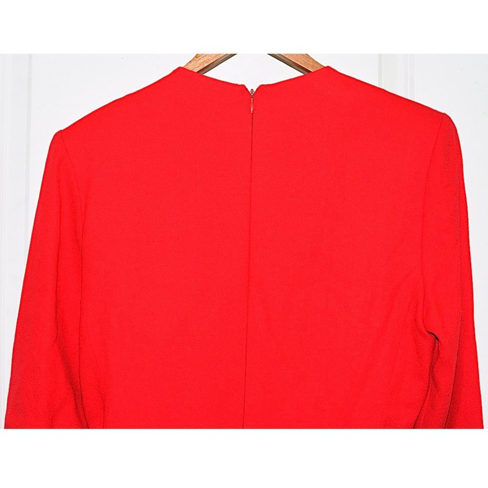 Dominic Rompollo Vtg 80s Power Suit-Style Dress - Picture 7 of 13